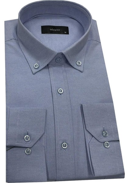 Klasik Uzun Kol Erkek Gömlek 7377 modelleri