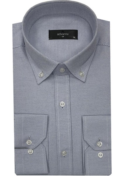 Klasik Uzun Kol Erkek Gömlek 7377 fiyatları