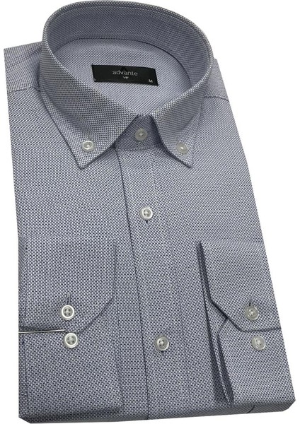 Klasik Uzun Kol Erkek Gömlek 7377 modelleri