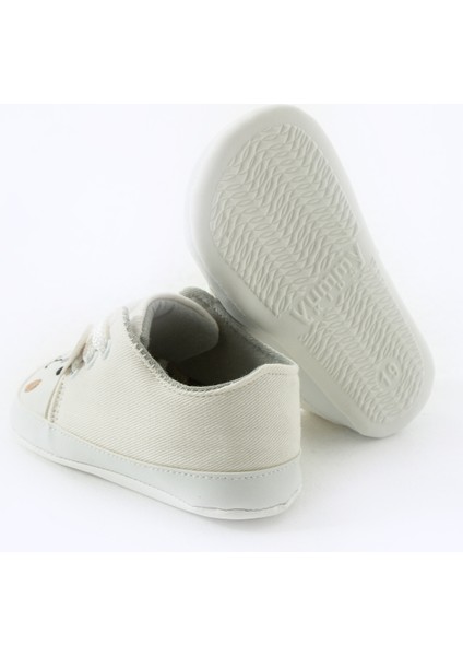 Ilk Adım Bağcıklı Tavşan Nakışlı Kaydırmaz Taban Bebek Patik modelleri