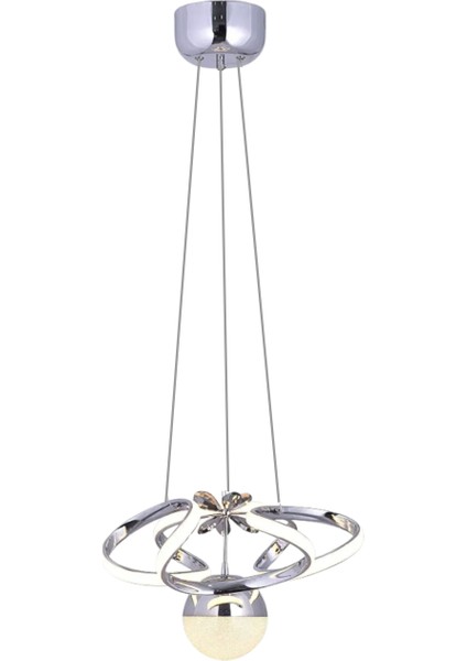 Parla Modern Krom Cam Avize Yatak Odası - Hol - Salon modelleri