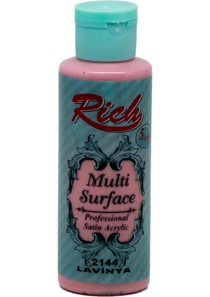 Multi Surface Her Yüzey Için Akrilik Boya 120 Cc. 2144 Lavinya
