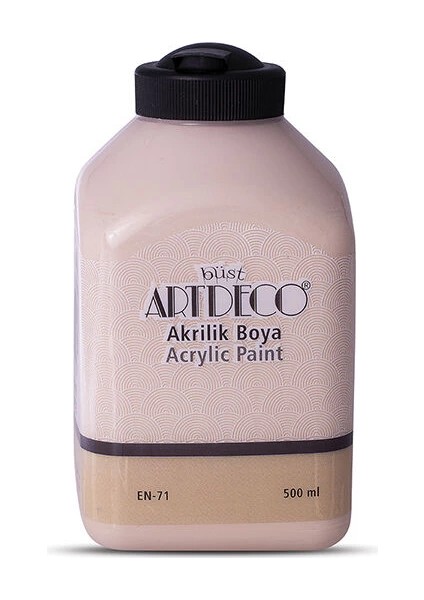 Akrilik Boya 500 Ml. 3654 Sütlü Kahve