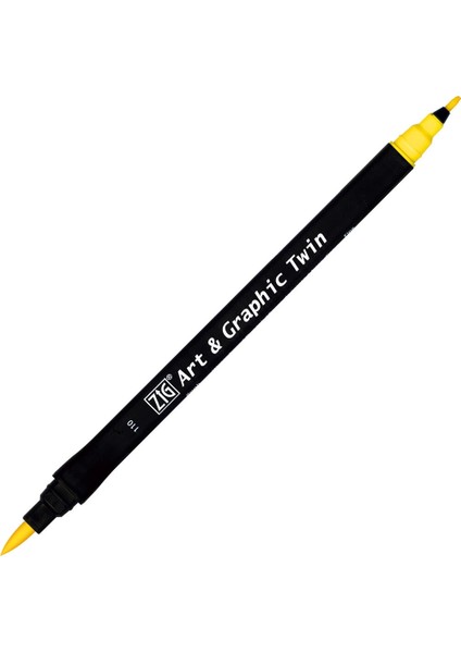 Art & Graphic Twin Marker Çizim Kalemi 110 Bright Yellow