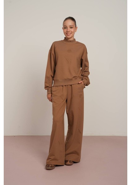 Kız 7808 Çocuk Sweat- Pantolon Takım