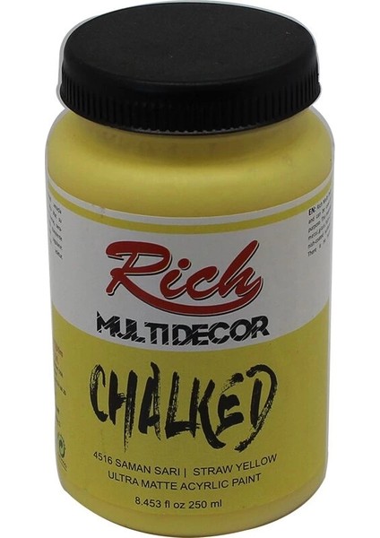 Multi Decor Chalked Akrilik Boya 250 Cc. 4516 Saman