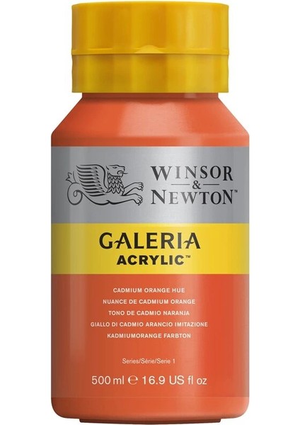 Galeria Akrilik Boya 500 Ml. 090 Cadmium Orange Hue