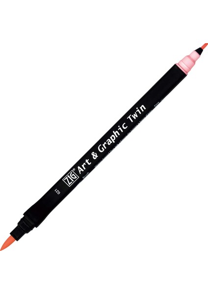 Art & Graphic Twin Marker Çizim Kalemi 21 Light Carmine