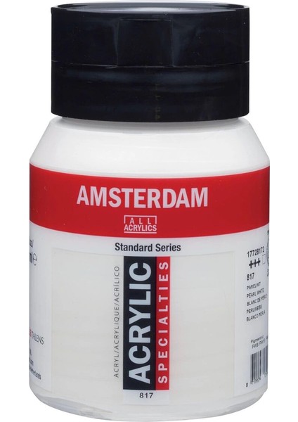Amsterdam Akrilik Boya 500 Ml. 817 Pearl White