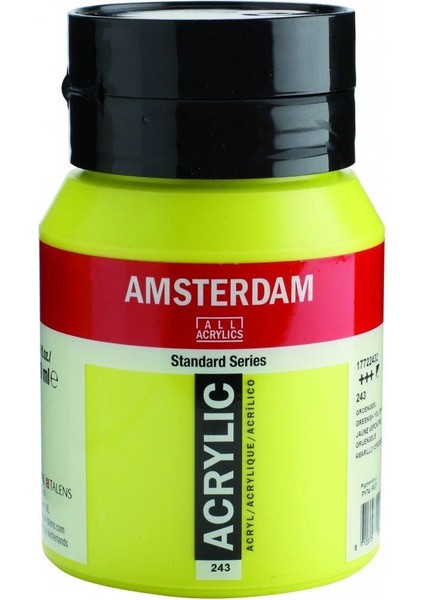 Amsterdam Akrilik Boya 500 Ml. 243 Greenish Yellow