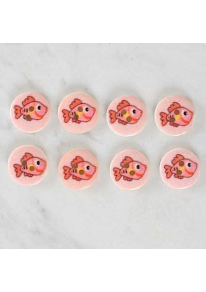 Loren Crafts 8'li Balık Düğme - 1159 fiyatları