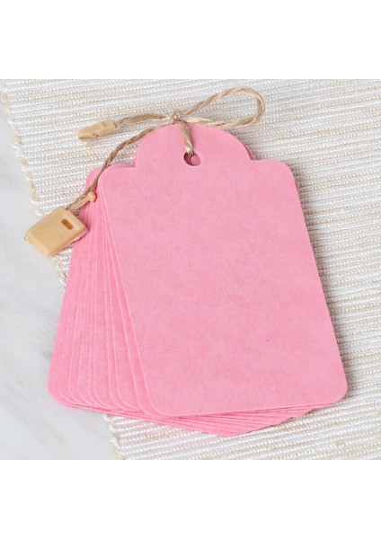 Loren 10'lu Pembe Etiket ve Klipsli Etiket Ipi fiyatları