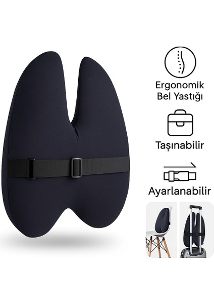 Ortopedik Bel Minderi Visco Sırt Minderi Ofis, Ev, Araç Bel Destek Minderi modelleri