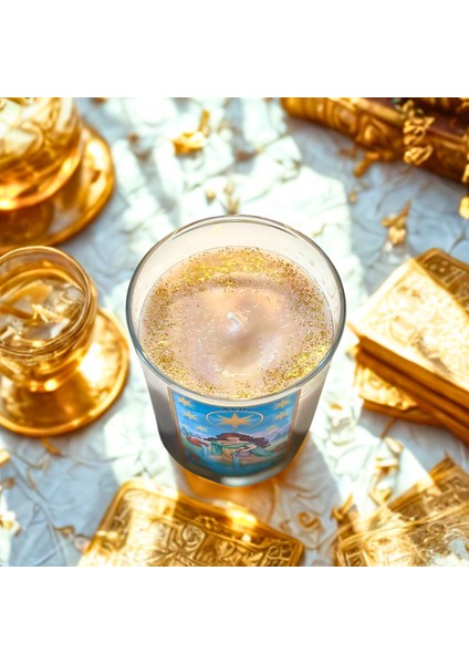 Yıldız Tarot Kartı – The Star – Kokulu Soya Wax Mum modelleri