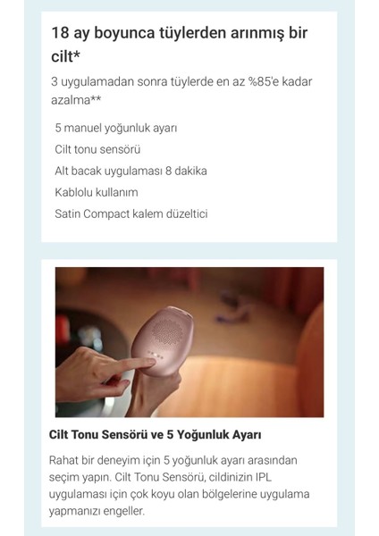 Ipl Lazer Epilasyon Cihazı, 2 Akıllı Başlık (Vücut ve Yüz Başlığı), + Tüy Alma Cihazı +Tıraş Makinesi + Lambader (Onerous)