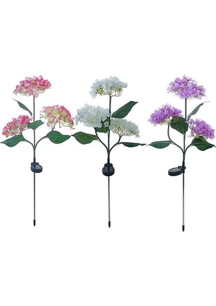 Solar Güneş Enerjili Kazıklı Çiçek LED Lamba S-26