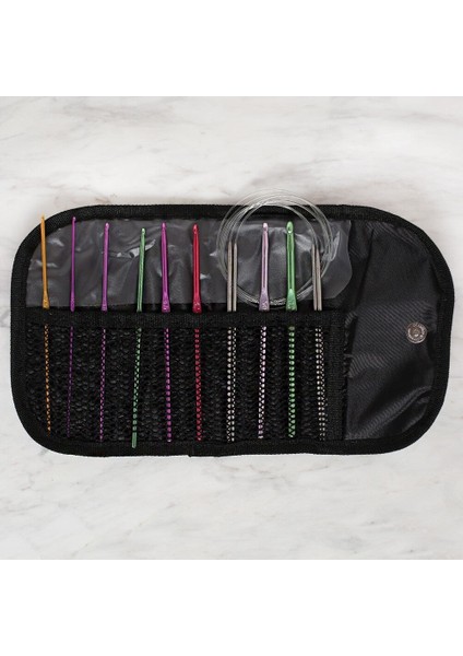 Loren Çantalı Tığ ve Örgü Aksesuarları Seti fiyatları