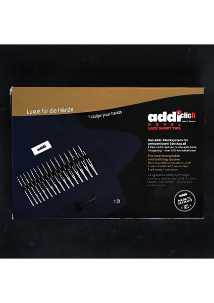 Addi Click Novel Değiştirilebilir Kısa Misinalı Şi indirimleri