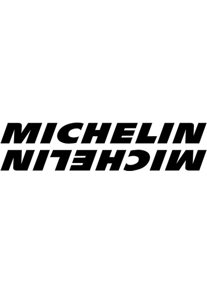 Michelin Mini Sticker Etiket Modeli