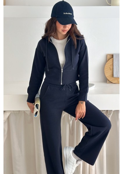 Kadın Fermuarlı Kapüşonlu Takım – Sportif & Günlük Konfor indirimleri