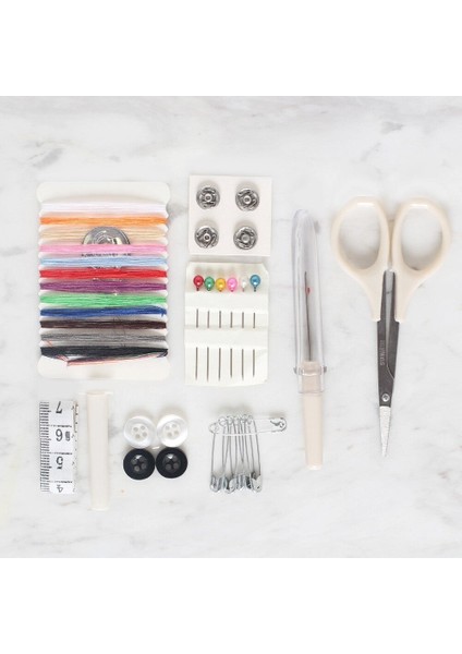 Loren Dikiş Seti Kare Resimli Desen - N4350 fiyatları