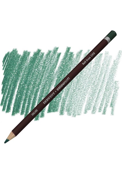 Coloursoft Pencil Yumuşak Kuruboya Kalemi C410 Dark Green