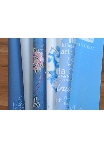 Sky Whisper 30’lu Mavi Tonlu Çiçek Ambalajı (6 Farklı Renk) modelleri