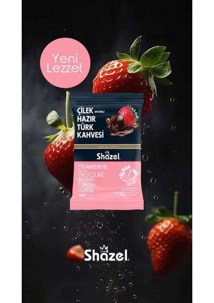 Çilekli Hazır Türk Kahvesi 100 gr x 4 Adet fiyatları