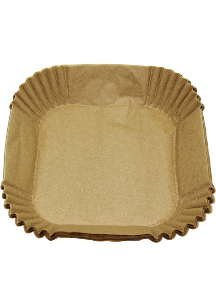 Air Fryer 50 Parça Kare - 16X4.5CM Kağıt Pişirme Kalıbı (5282)