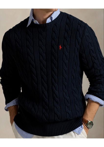 Örgülü Triko Kazak