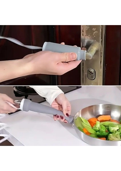 Isıya Dayanıklı Silikon Kauçuk Tencere,kapı Tutma Kılıfı Kendinden Küçülen,her Sapa Uyumlu Tava Kulp Yalıtımı 12-15 cm (5282) fiyatları