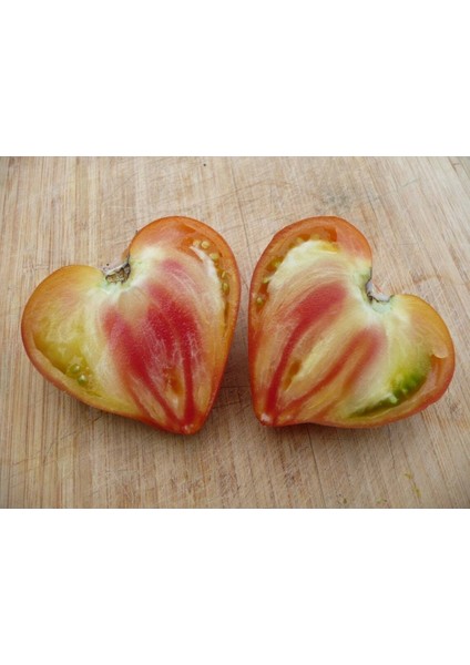 20 Adet Orange Heart Shaped Domates Tohumu