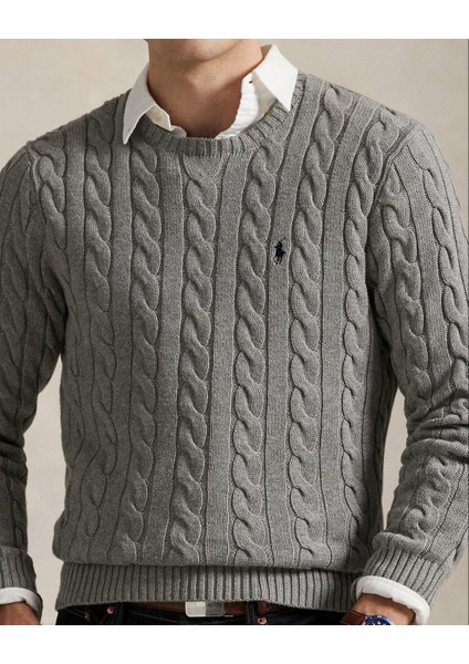 Örgülü Triko Kazak