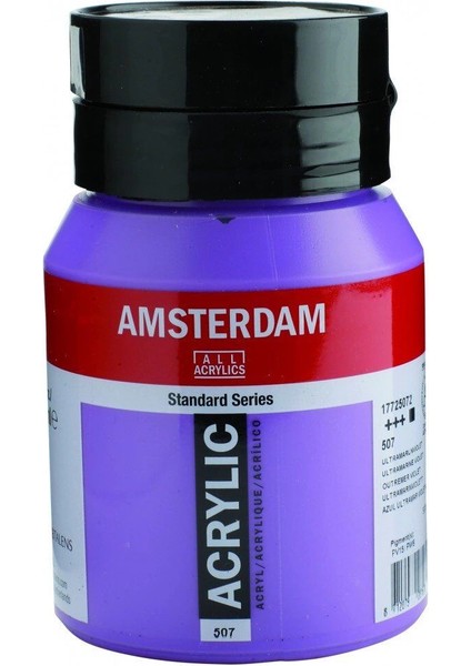 Amsterdam Akrilik Boya 500 Ml. 507 Ultramarine Violet