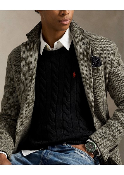 Örgülü Triko Kazak