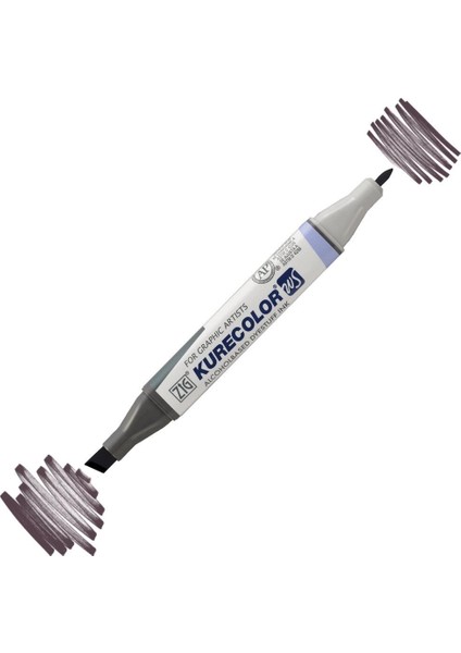 Kurecolor Twin S Grafik Çizim Marker Kalemi 900 Black