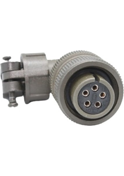 MS3108-14-5S ,M22/5PIN Açı Kablo Dişi Konnektmör