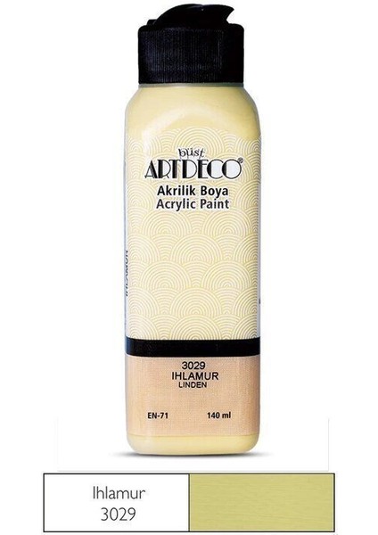 Akrilik Boya 140 Ml. 3029 Ihlamur