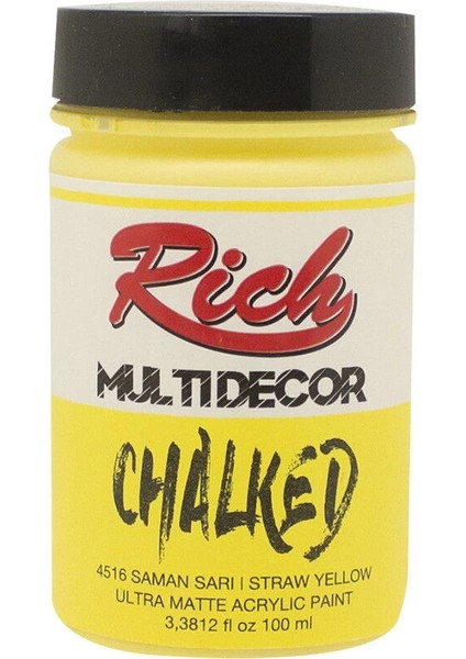 Multi Decor Chalked Akrilik Boya 100 Cc. 4516 Saman