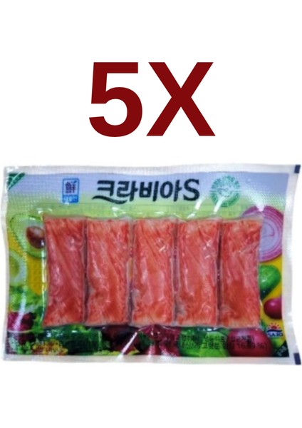 Surimi Yengeç Eti 90GR 5'li Set