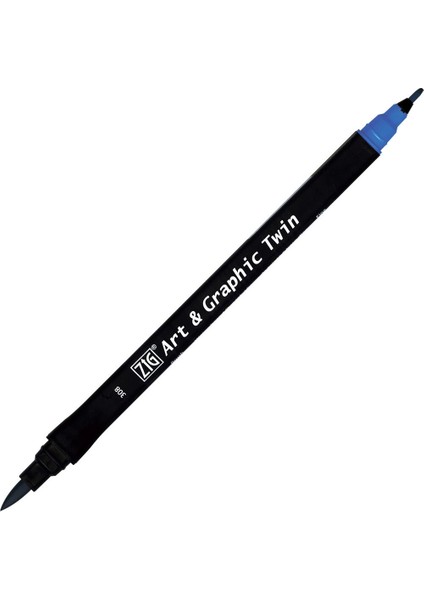 Art & Graphic Twin Marker Çizim Kalemi 308 Pale Cyan