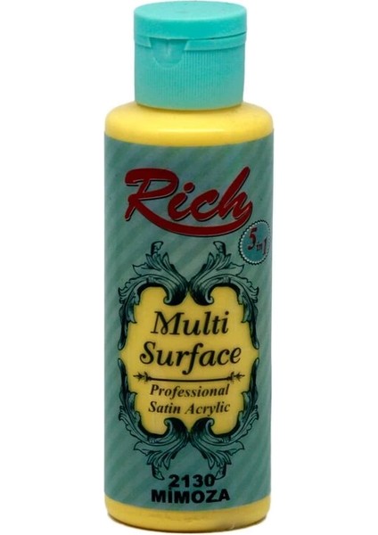 Multi Surface Her Yüzey Için Akrilik Boya 120 Cc. 2130 Mimoza