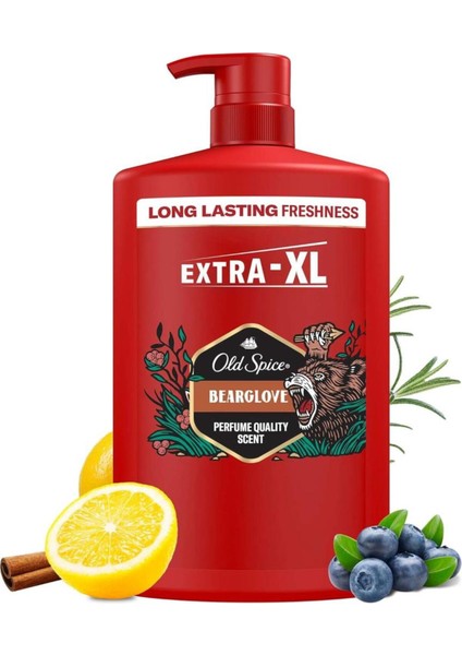 Bearglove 3ın1 Erkek Duş Jeli ve Şampuan 1000 ml Xxl fiyatları