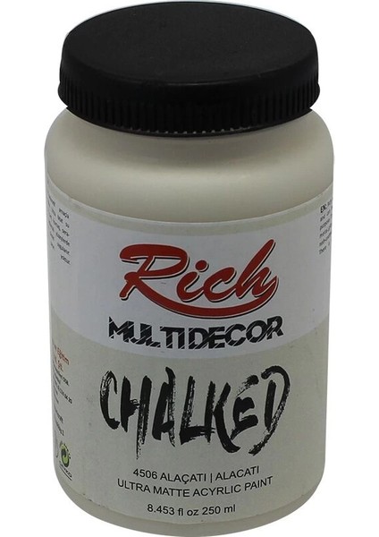 Multi Decor Chalked Akrilik Boya 250 Cc. 4506 Alaçatı