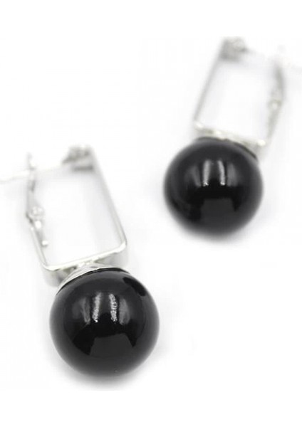 Incili Küpe - Siyah fiyatları