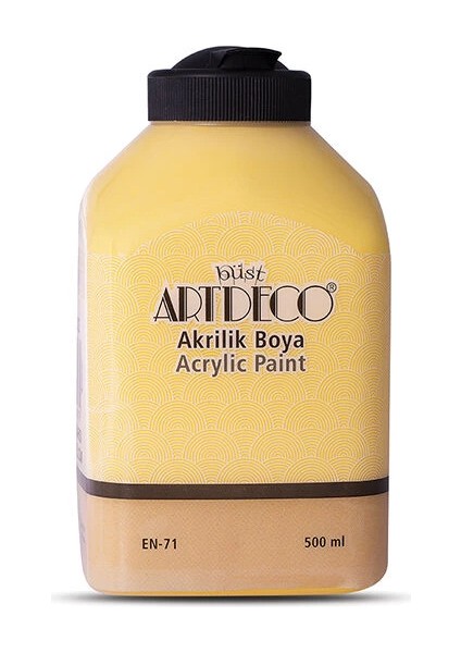 Akrilik Boya 500 Ml. 3032 Kanarya Sarısı