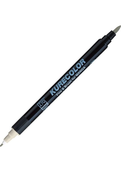 Kurecolor Fine & Brush For Manga Marker Çizim Kalemi W.01 Warm Gray 1