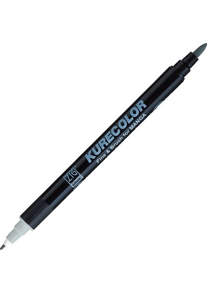 Kurecolor Fine & Brush For Manga Marker Çizim Kalemi 842 Green Gray 2