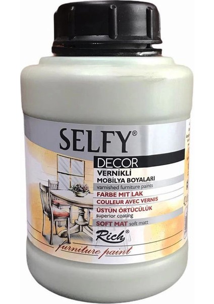 Selfy Decor Vernikli Boya 1250 cc 12842 Ihlamur