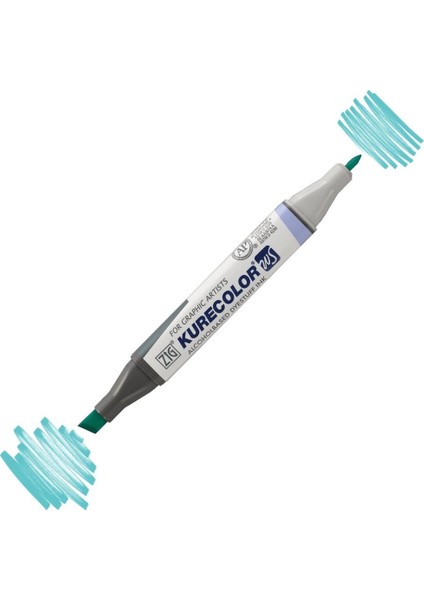 Kurecolor Twin S Grafik Çizim Marker Kalemi 531 Pale Aqua